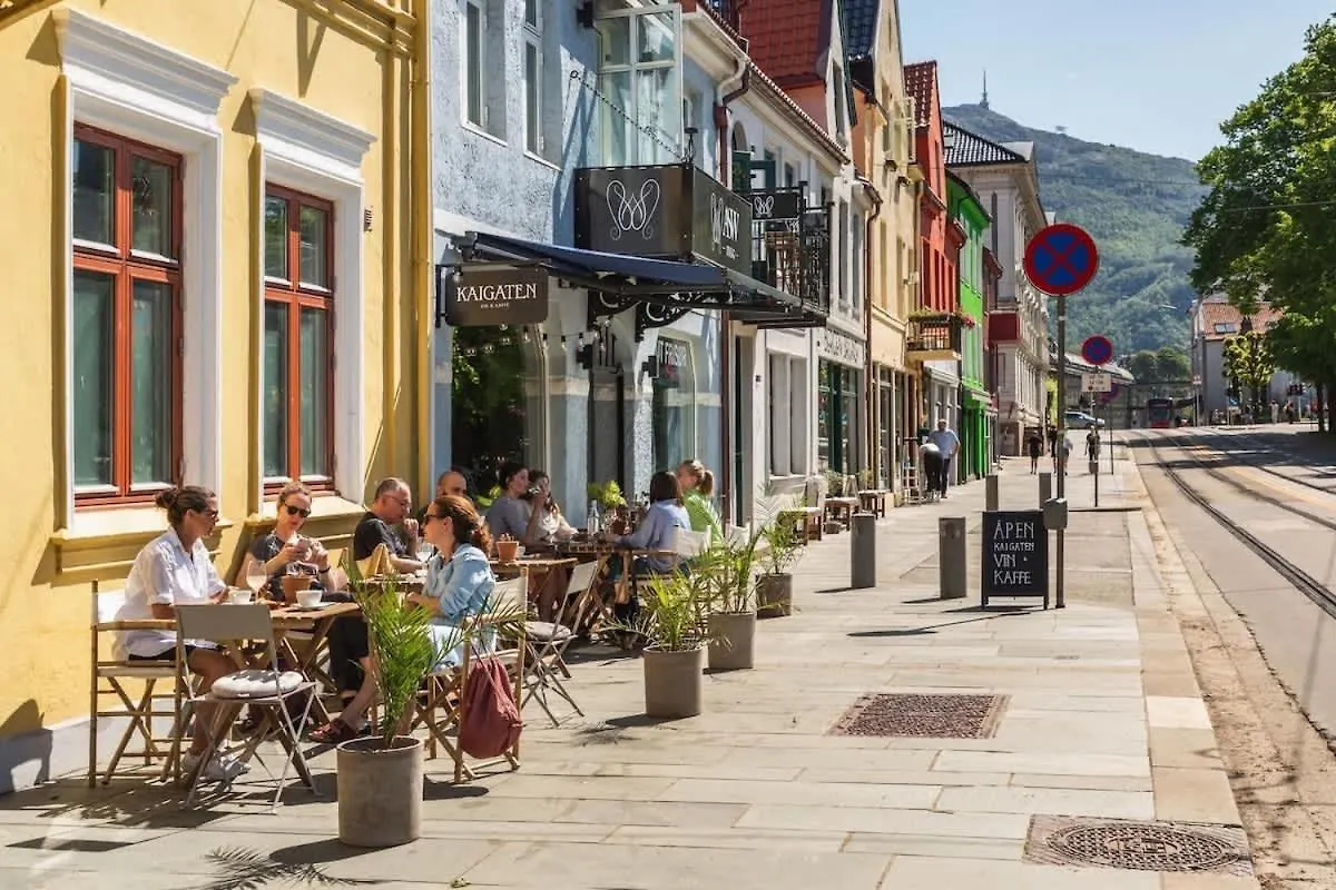 Dinbnb Apartments L 600M From Bryggen L Renovated 2025 L Central Bergen Noruega
